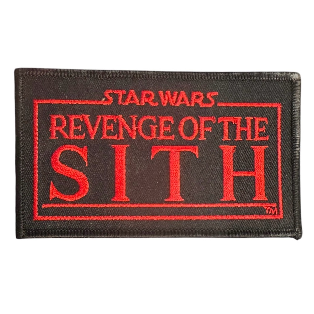 Star Wars Black and Red Revenge of the Sith Patch